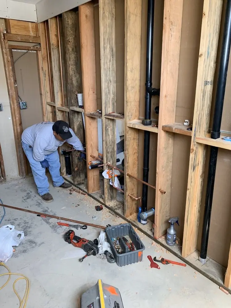 Commercial rough-in plumbing for Water Heater Replacement in Perkiomen Heights